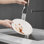 2-spray mode stainless steel kitchen faucet